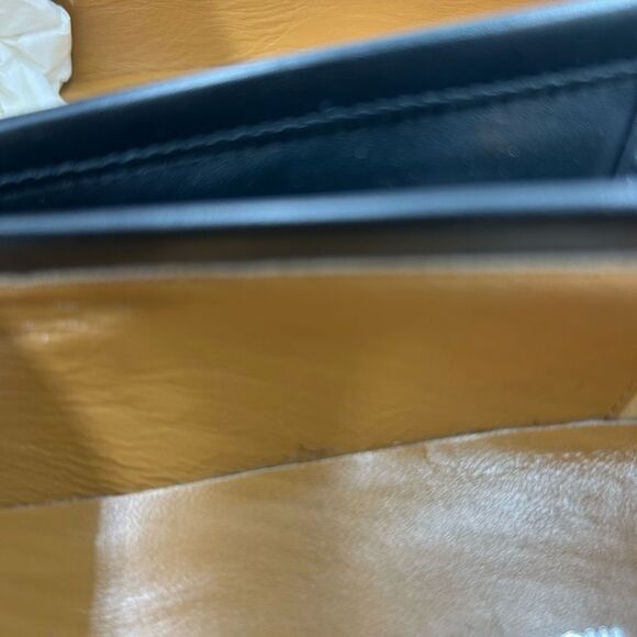 Men’s Gucci interlocking G leather loafers size 12 fits 12.5 US made in Italy - Picture 5 of 10